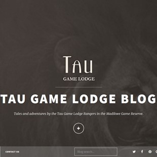 Rangers' Blog - Tau Game Lodge